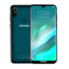 Load image into Gallery viewer, DOOGEE Y8 Y 8 Android 9.0 Cellphone FDD LTE 6.1 Inch Smartphone MTK6739 Quad Core 3GB RAM 32GB ROM 3400mAh Mobile Phone Face ID
